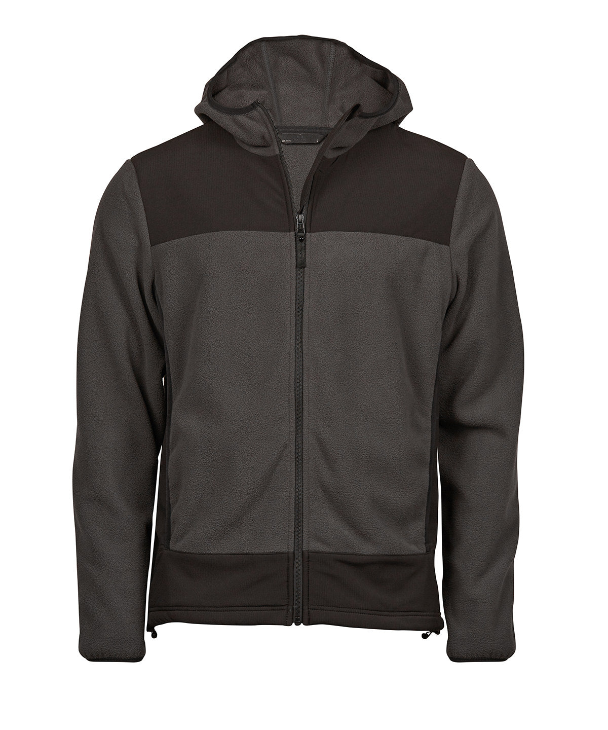 Mountain hooded fleece (9124) - Asphalt/Black