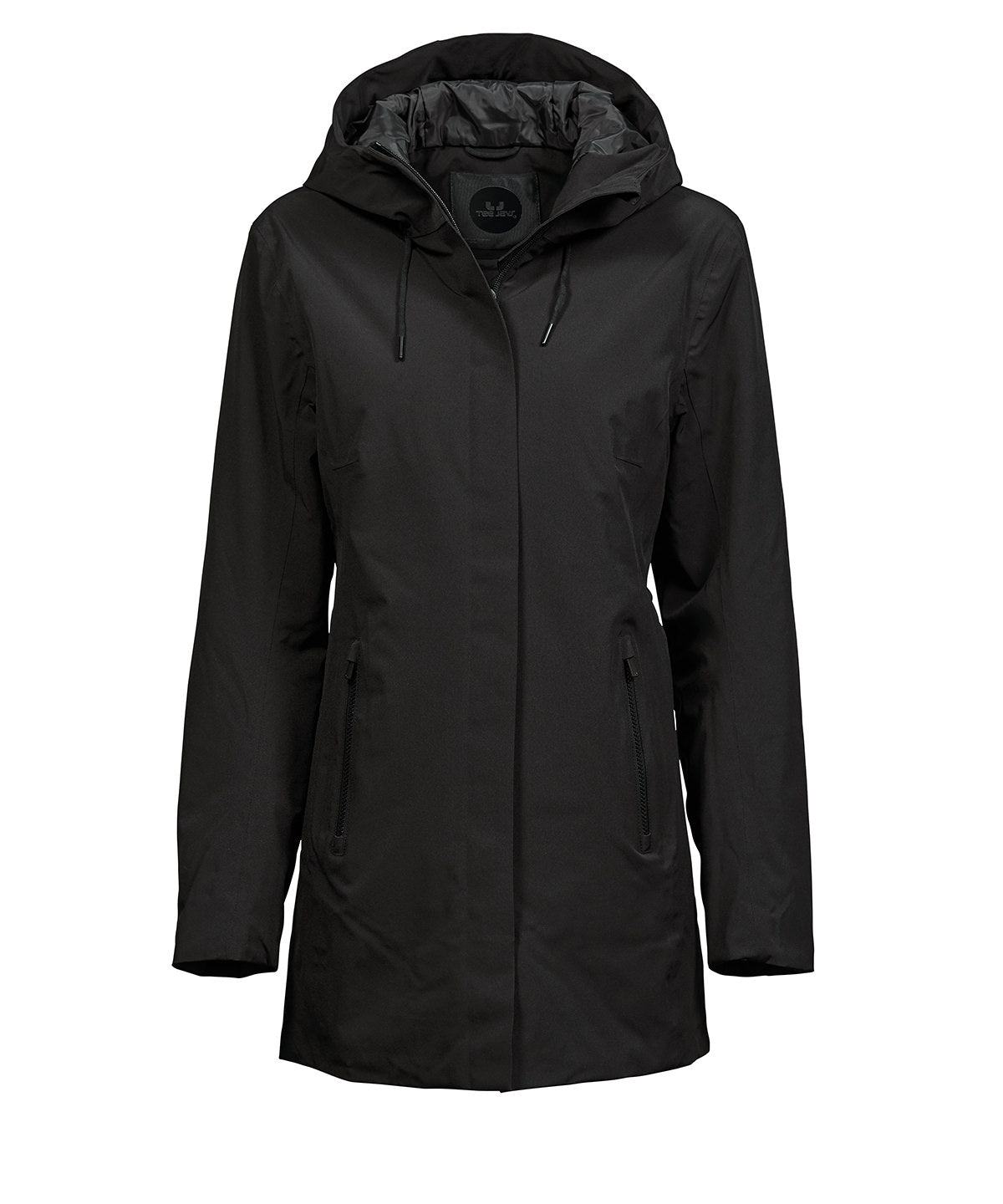 Women’s all weather parka (9609) - Black