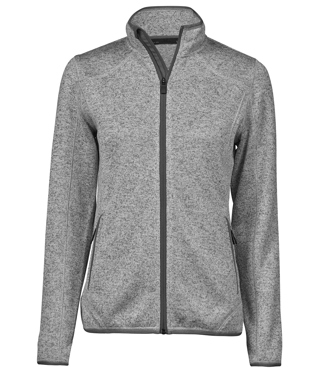 Women’s outdoor fleece (9616) - Grey Melange