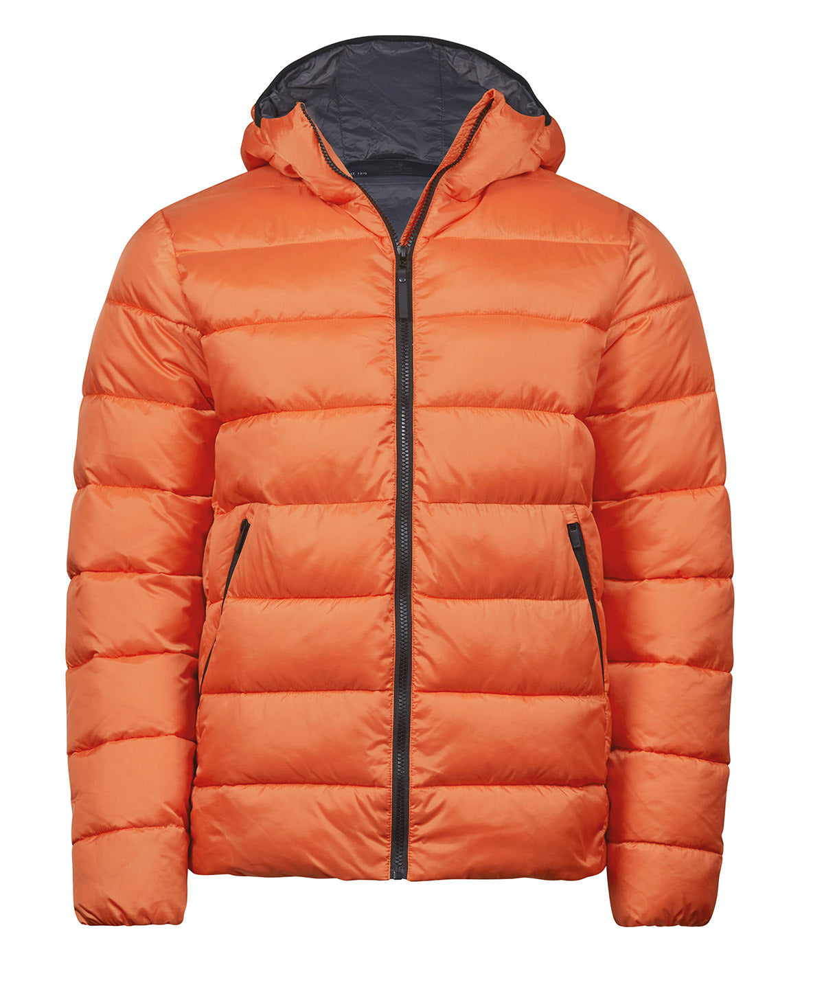 Lite hooded jacket (9646) - Dusty Orange