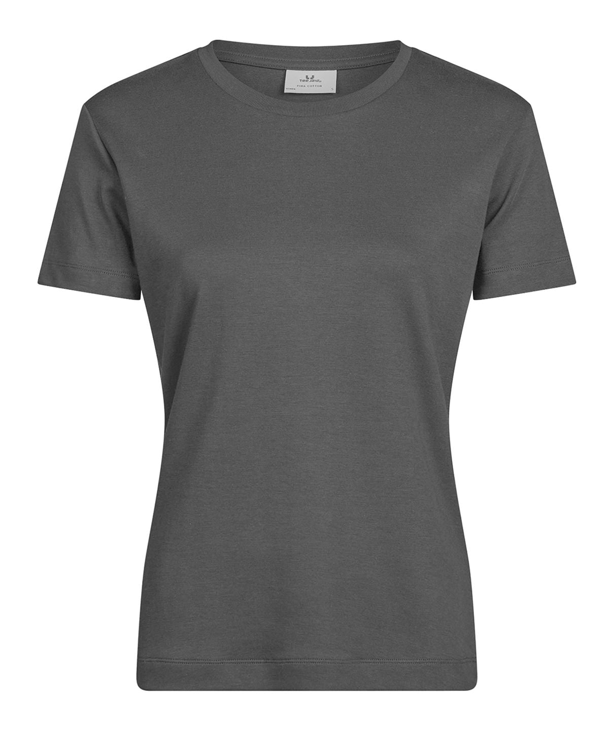 Women’s Pima cotton tee (1451) - Black