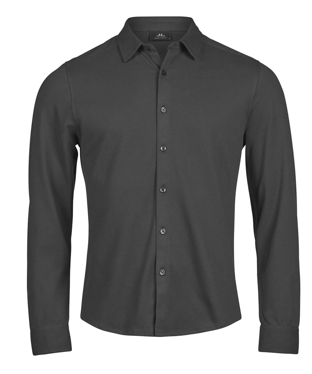 Luxury stretch shirt (1416) - Black