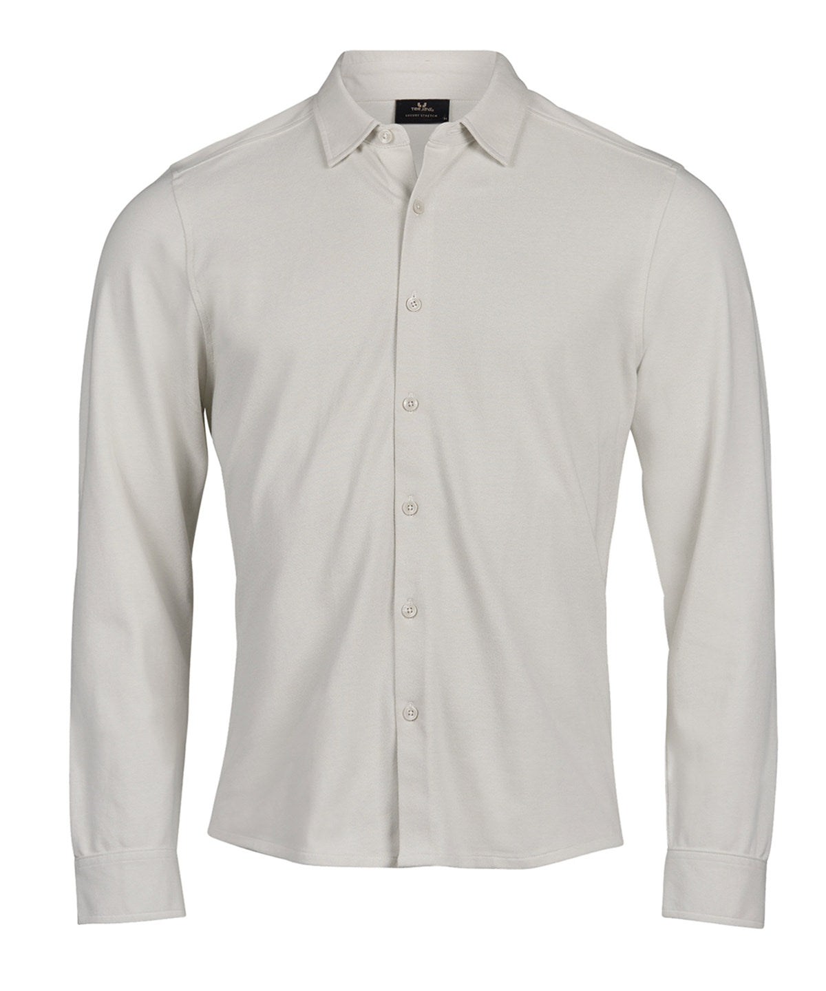 Luxury stretch shirt (1416) - Cement