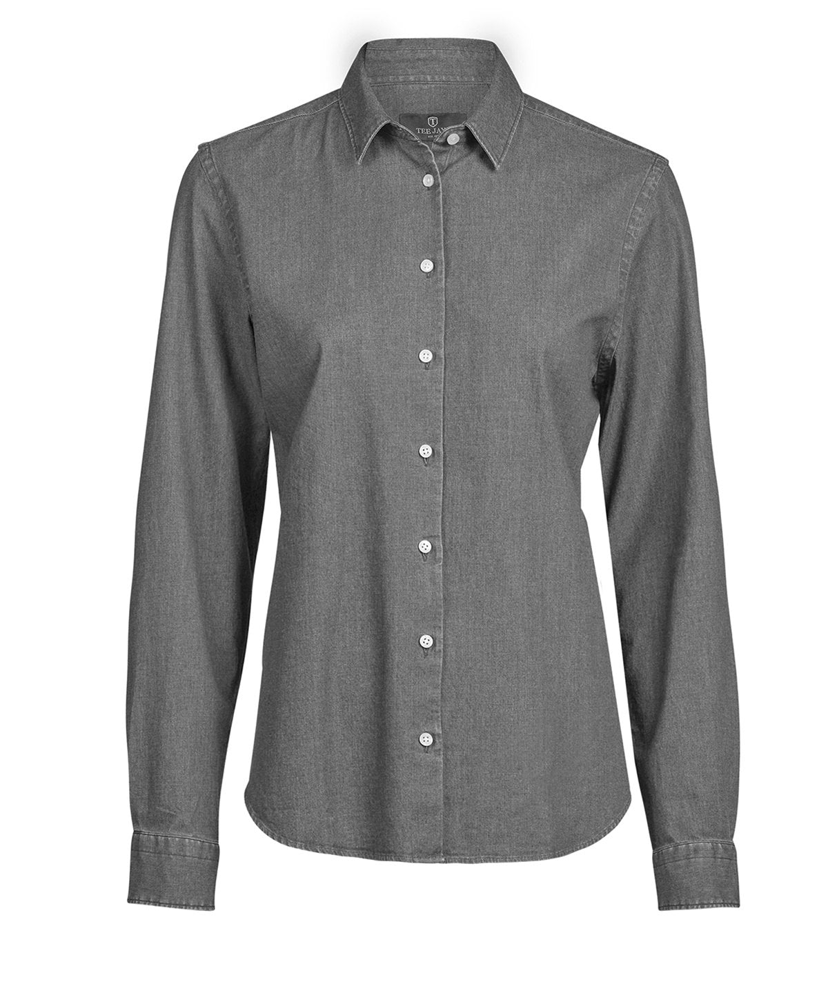 Women’s denim shirt (4005) - Black Denim