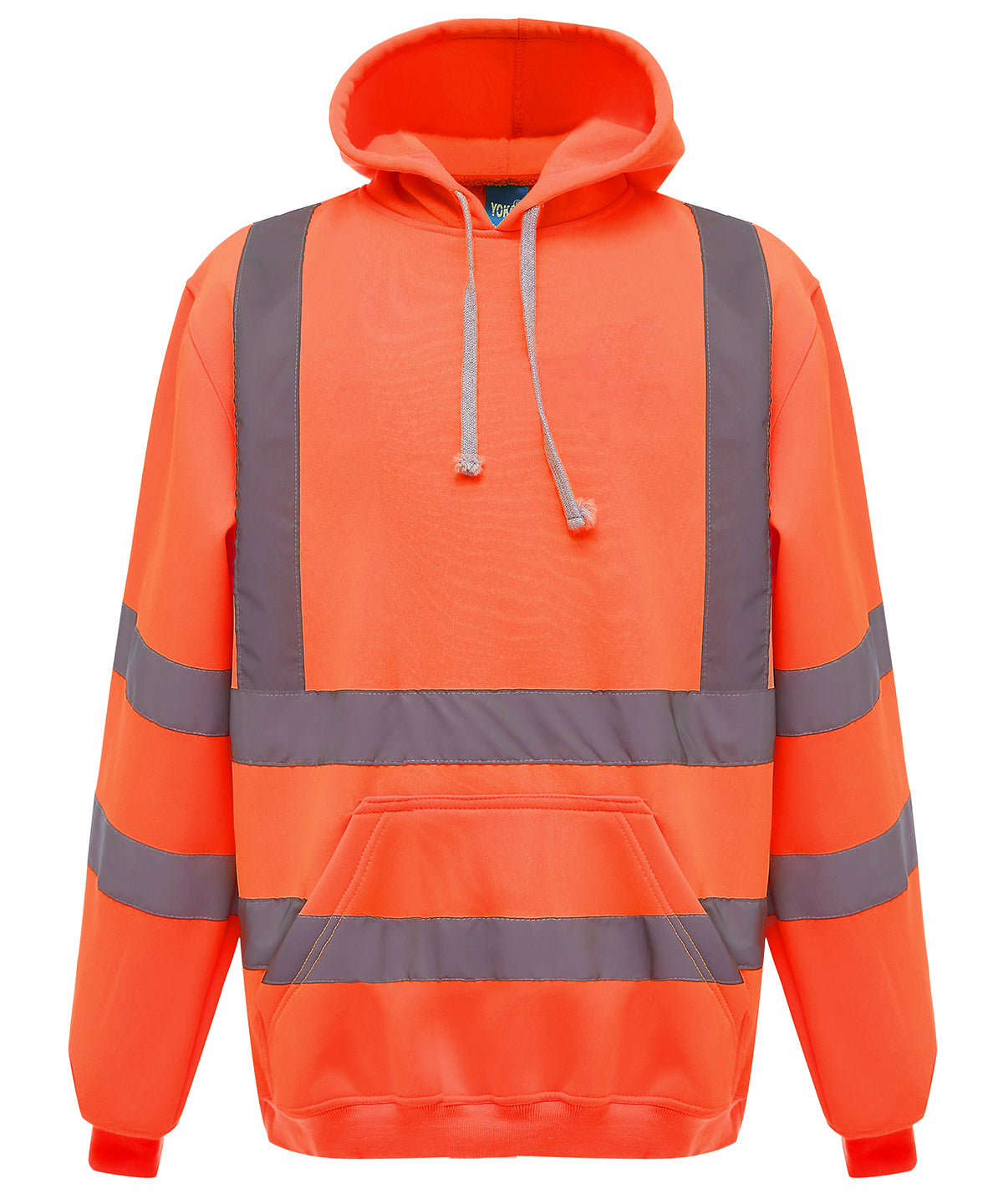 Hi-vis pull-over hoodie (HVK05) - Orange