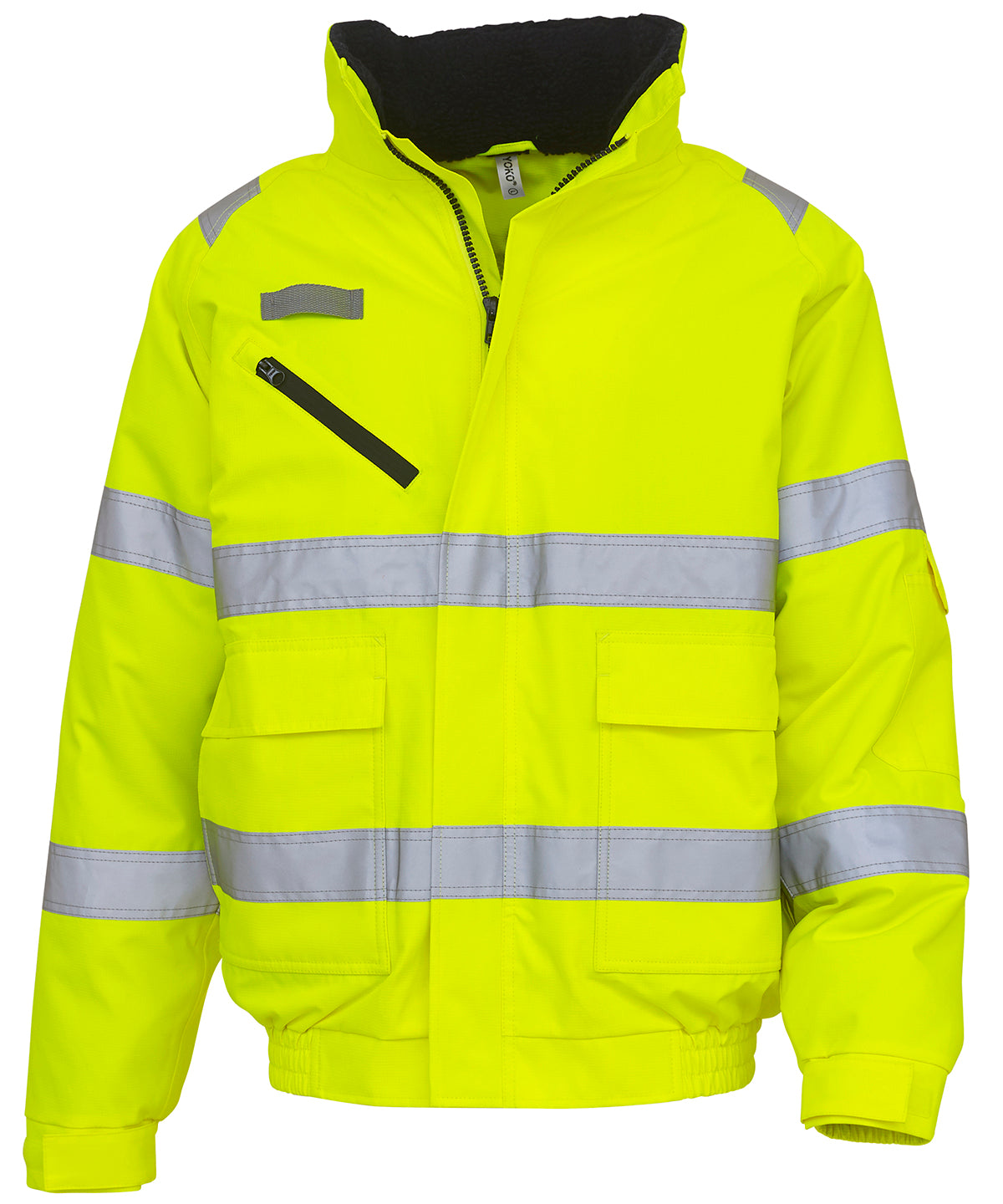 Hi-vis fontaine flight jacket (HVP209) - Yellow